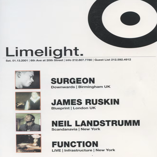 Neil Landstrumm at "Tresor Label Night" at Limelight (New York - USA) - 13 January 2001