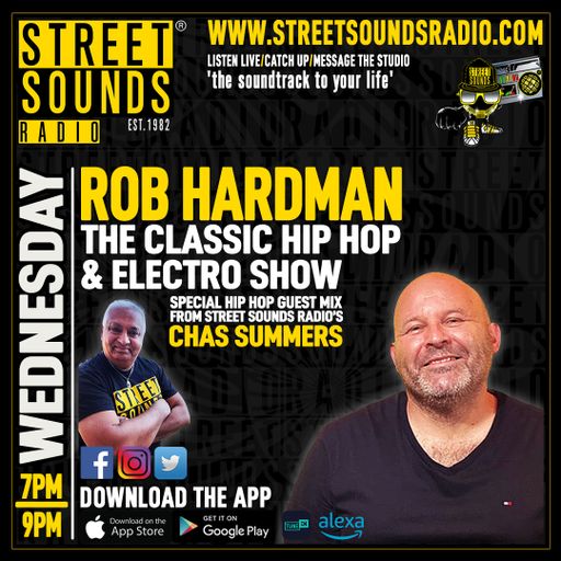 The Classic Hip Hop & Electro Show with Rob Hardman on Street Sounds Radio 1900-2100 04/06/2025
