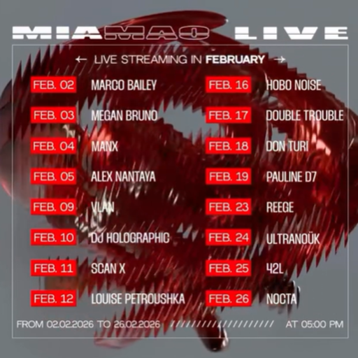 Marco Bailey at MiaMao (Paris-France) - 2 February 2026