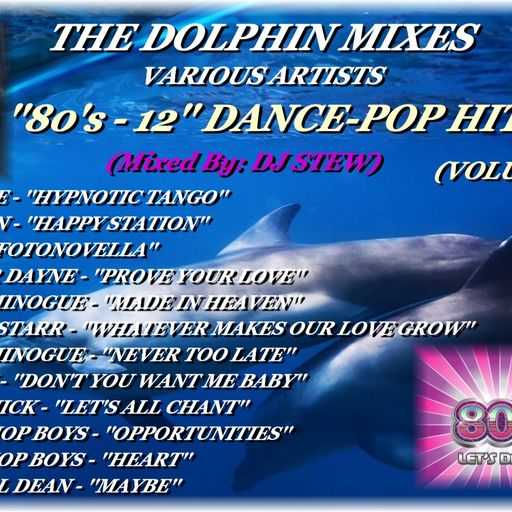 THE DOLPHIN MIXES - VARIOUS ARTISTS - ''80's - 12'' DANCE-POP HITS'' (VOLUME 10)