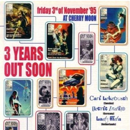 Yves De Ruyter at "3 Years Out Soon" @ Cherry Moon (Lokeren - Belgium) - 3 November 1995