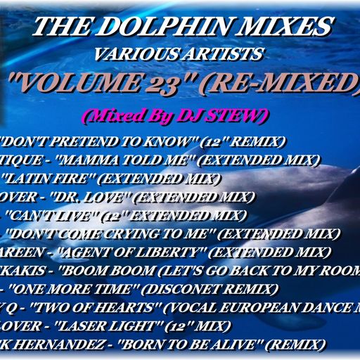 THE DOLPHIN MIXES - VARIOUS ARTISTS - ''VOLUME 23'' (RE-MIXED)