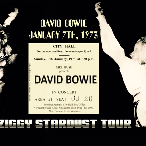 Bowie at Newcastle City Hall, Ziggy Stardust tour, January 7 1973