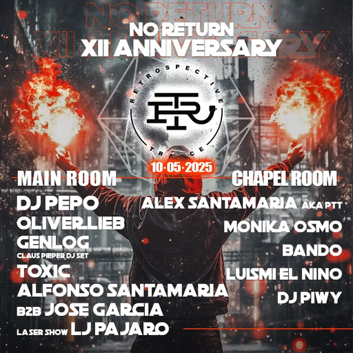 DJ Pepo at "Retrospective XII Aniversario" @ Sala ART (Madrid-Spain) - 10 May 2025