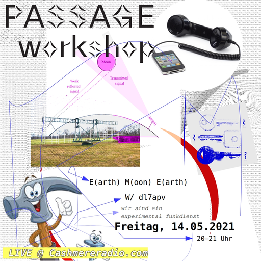 Radio als Werkstatt Erde Mond Erde w/ DL7APV  14.05.2021