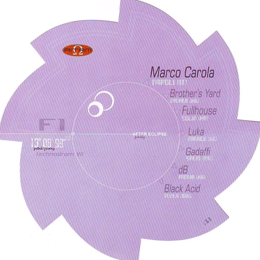 Marco Carola at "Technodrom VII" @ F1 Club (Trogir-Croatia) - 13 August 1999