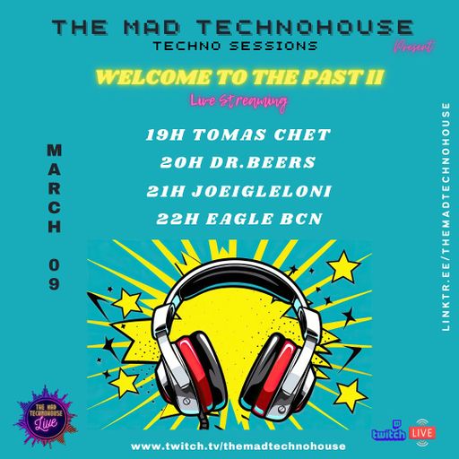 DJ Tomas Chet - LIVE on The Mad Techno House 2024.03.09