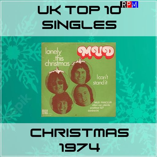 UK TOP 10 SINGLES : CHRISTMAS 1974