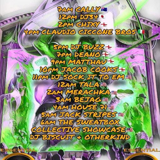Biscuit (The Sweatbox)- Live on Essential Clubbers Radio- Saturday Pajama Party 6.02.2021