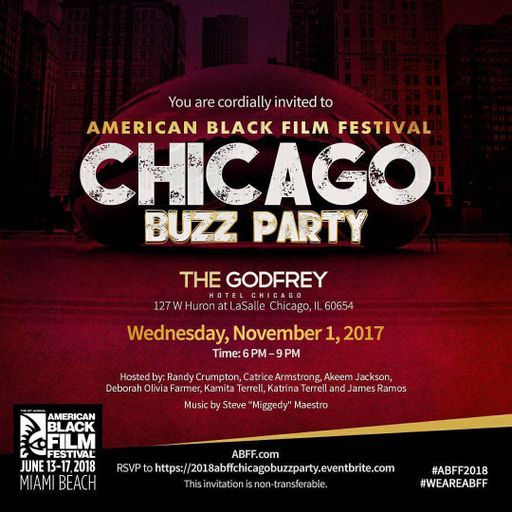 A Night @ The Godfrey - ABFF Chicago Buzz Party 2017 - 1 November 2017