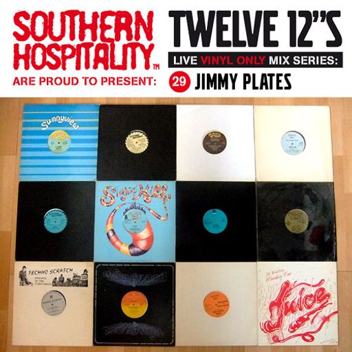 Twelve 12's Live Vinyl Mix: 29 - Electro special! -  Jimmy Plates
