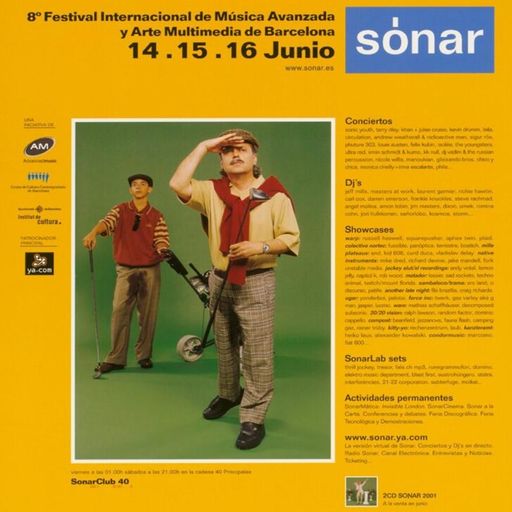 DJ Jasper (a.k.a. Silent Servant) at Sónar (Barcelona - Spain) - 16 June 2001