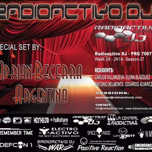 RADIOACTIVO DJ 08-2019 BY CARLOS VILLANUEVA