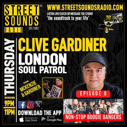London Soul Patrol with Clive Gardiner on Street Sounds Radio 2100-2300 07/05/2026