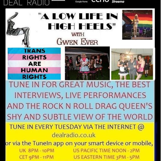 A LOW LIFE IN HIGH HEELS WITH GWEN EVER RADIO SHOW 29TH APRIL 2025 EDITION