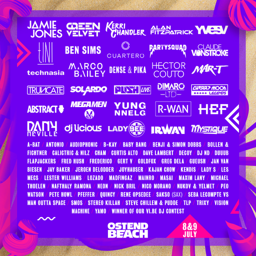 Technasia at "Magazine Club Stage" @ Ostend Beach Festival (Oostende - Belgium) - 9 July 2017