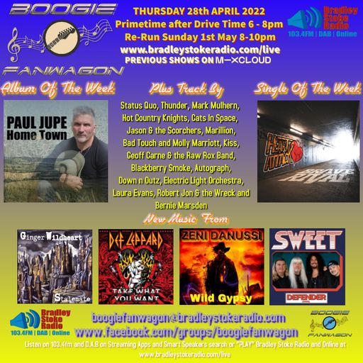 Boogie Fanwagon 28th April 2021