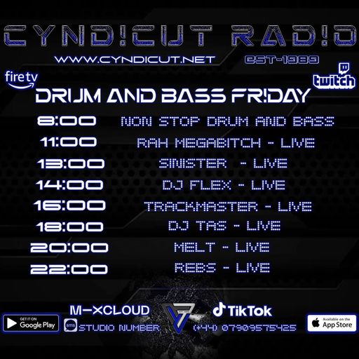 Dj-Sinister - Live On Cyndicut Radio - 14-06-2024