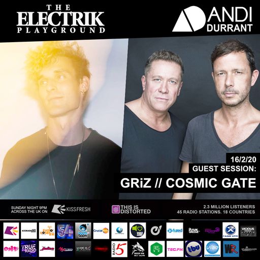 Electrik Playground 16/2/20 inc GRiz & Cosmic Gate Guest Sessions