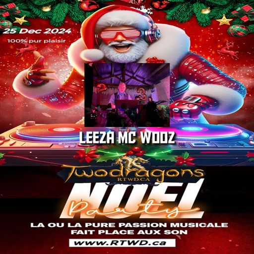 NOEL TWO DRAGONS 2024 "Guest Mix Techno By Leeza Mc Wooz" Radio TwoDragons 25.12.2024