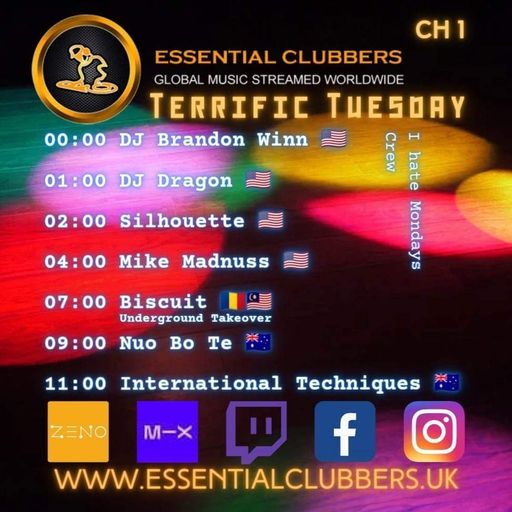Biscuit-Underground Takeover Tuesday- DnB live from London-Essential Clubbers Radio 4.4.2023