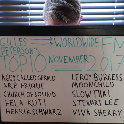 Gilles Peterson’s Worldwide FM Top 10 – Best of November 2017