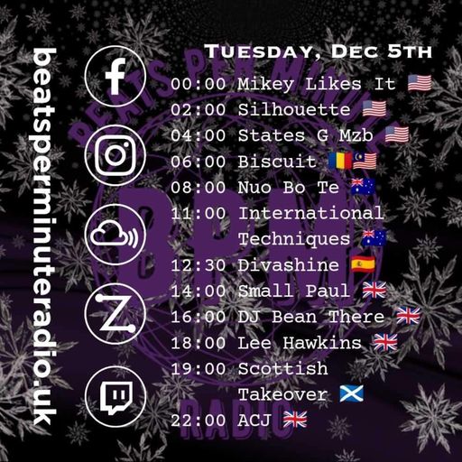 Biscuit-Tuesday Crunch-Drum and Bass-Live on Beats Per Minute Radio 5.12.2023