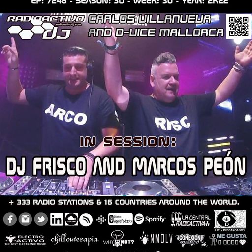 RADIOACTIVO DJ 30-2022 BY CARLOS VILLANUEVA & D-VICE MALLORCA
