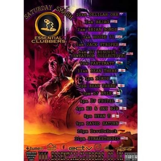 Biscuit (The Sweatbox) -Live on Essential Clubbers Radio- Saturday Pajama Party 20.03.2021