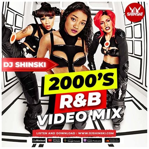 Early 2000's Throwback R&B Clean Video Mix 4 - Dj Shinski [Toni Braxton, TLC, Destiny's Child, Eve]