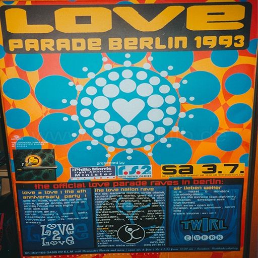Westbam at "Love Nation Truck" @ Love Parade (Berlin - Germany) - 3 July 1993