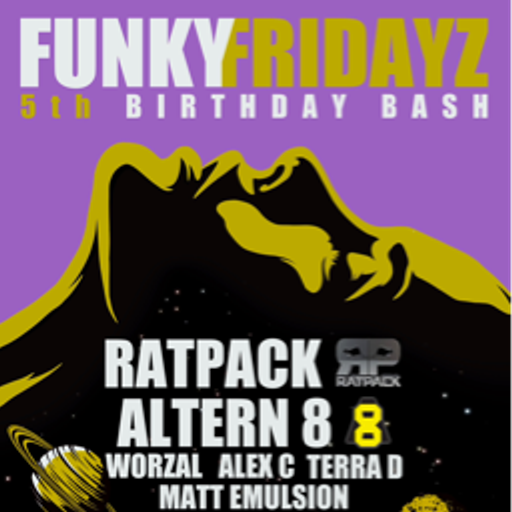 Alex C, Worzal, Matt Emulsion, Terra D, Stanza & Funksta Felix B2B Funky Fridayz 5th Birthday .m4a