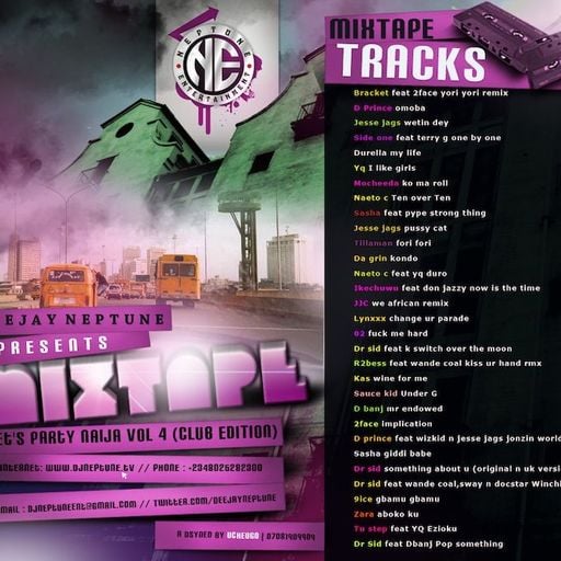 DJ Neptune - Let's Party Naija Vol. 4 Mixtape (Club Edition) 