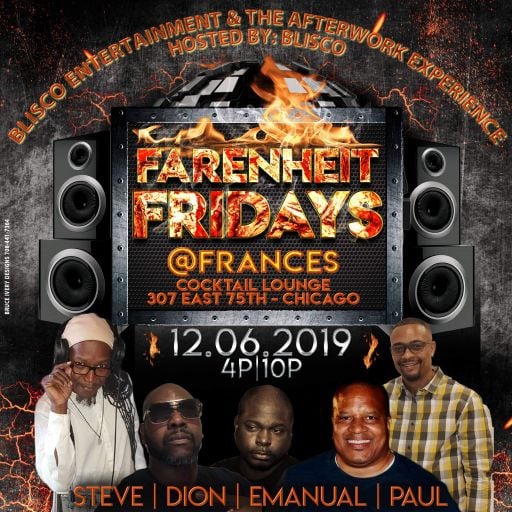 A Night @ Frances' Lounge-Farenhiet Fridays - 6 December 2019