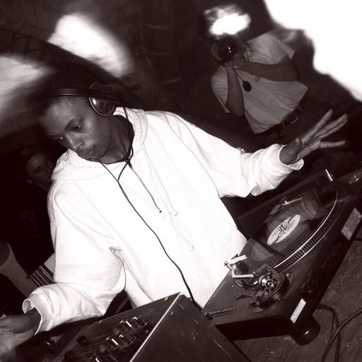 Jeff Mills at Abbaye Royale du Moncel (Pontpoint - France) - April 1993