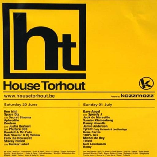 100% Isis & Ken Ishii at House Torhout (Torhout-Belgium) - 30 June 2001