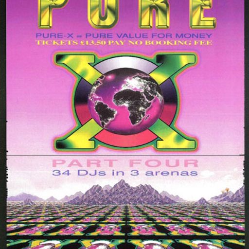 Ellis Dee w/ Lenni Ranski & Bassman - Pure X 'Roadblock Tour Pt 4' - Que Club, Bham - 9.7.94