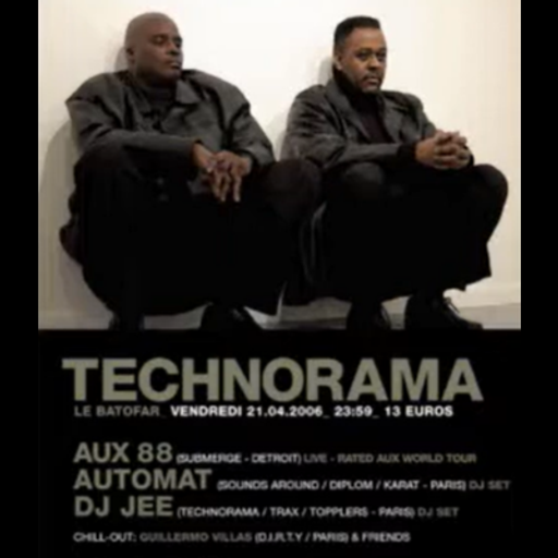 AUX 88 LIVE P.A. at "Technorama VIII" @ Batofar (Paris-France) - 21 April 2006