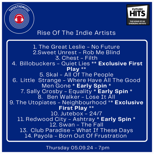 Rise Of The Indie Artists 05.09.04 #89