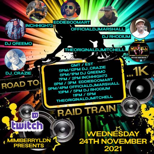 Road to 1K Raid Train 24th November 2021