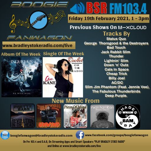 Boogie Fanwagon 19th February 2021