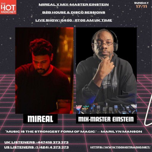 Disco & House Session | DJ MIREAL X MIX MASTER EINSTEIN