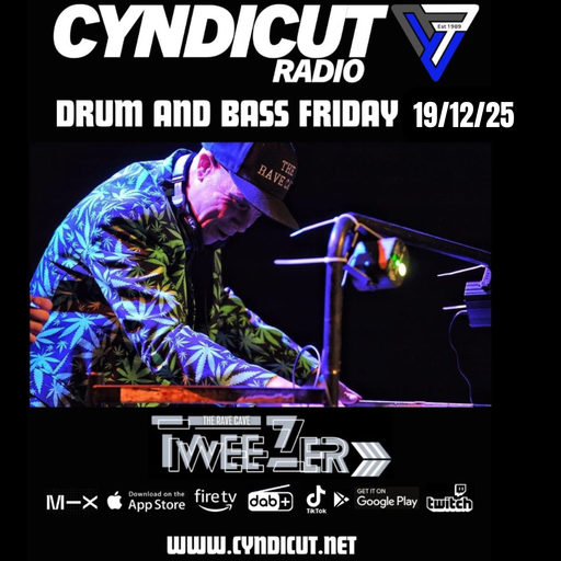 TweeZer on Cyndicut Radio- Weekend Warmup 19/12/25
