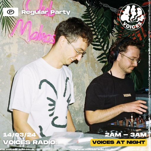 Regular Party - 14/03/24 - Voices Radio