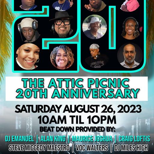 An Evening At The Attic Picnic: 20th Anniversary Pt. 3 The Finale - 26 August 2023
