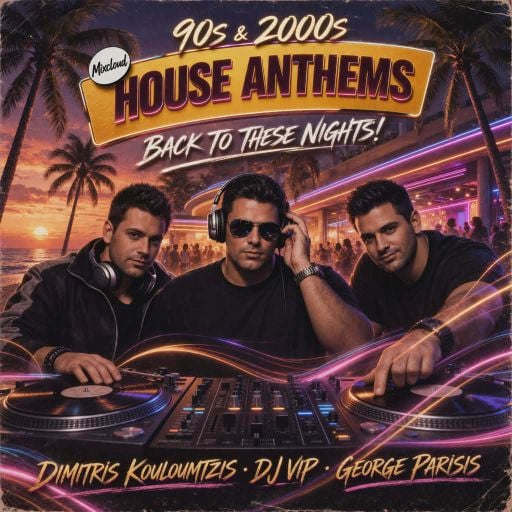 HOUSE ANTHEMS  Back To These Nights!  DJ Dimitris Kouloumtzis - DJ VIP - DJ George Parisis