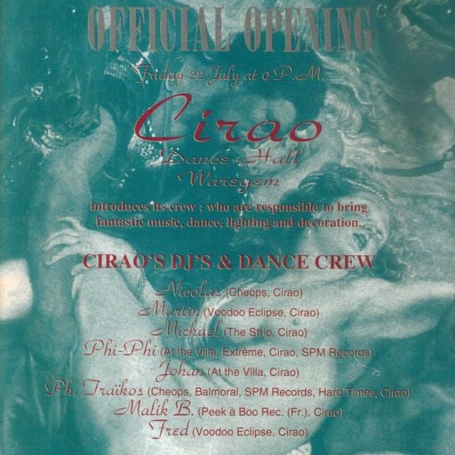 Phi-Phi at "Official Opening Party" @ Cirao (Waregem - Belgium) - 22 July 1994