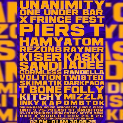 KASKI live from one under bar brighton @unanimity tour may 30th 2025