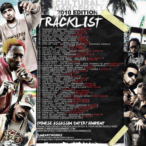 Chinese Assassin - Cultural Dancehall Part II (Dancehall Mix CD 2010)