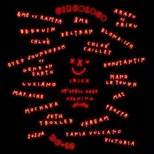 Mano Le Tough vs Âme at "Circoloco Opening Party" @ DC-10 (Ibiza) - 29 July 2024